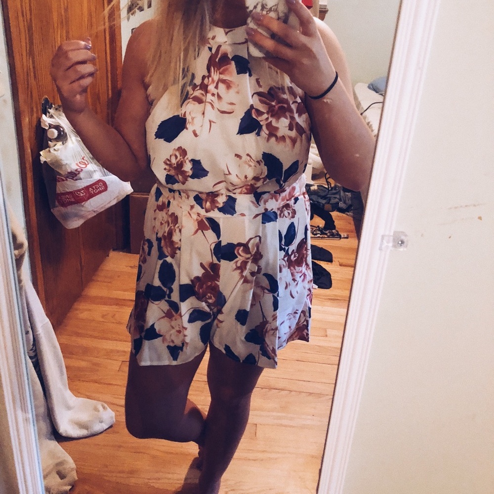 Two piece romper